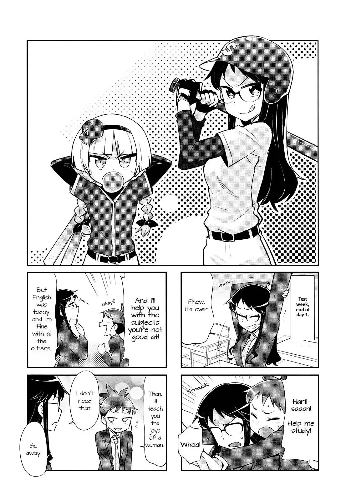 Majo to Houki to Kurobuchi Megane Chapter 21 1